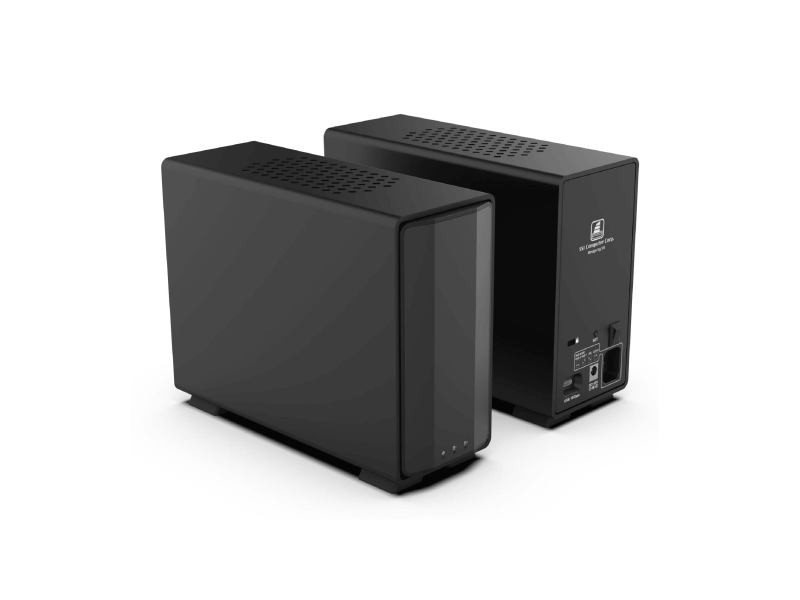 2 Bay RAID SATA Drives Enclosure (Cooling Design)